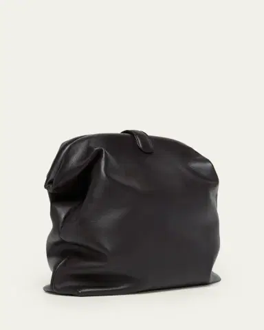 Bottega Veneta Lauren 1980 Leather Clutch Pouch Bag | Thumbnail 3