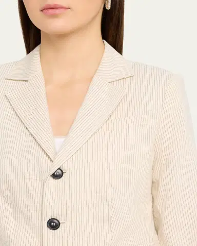 Frame The Striped Smart Blazer | Thumbnail 5
