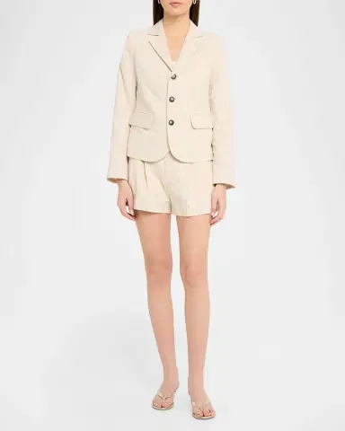 Frame The Striped Smart Blazer | Thumbnail 6
