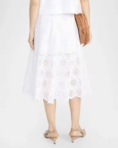Frame The Solstice Eyelet Skirt | Thumbnail 7 Frame The Solstice Eyelet Skirt | Thumbnail 7