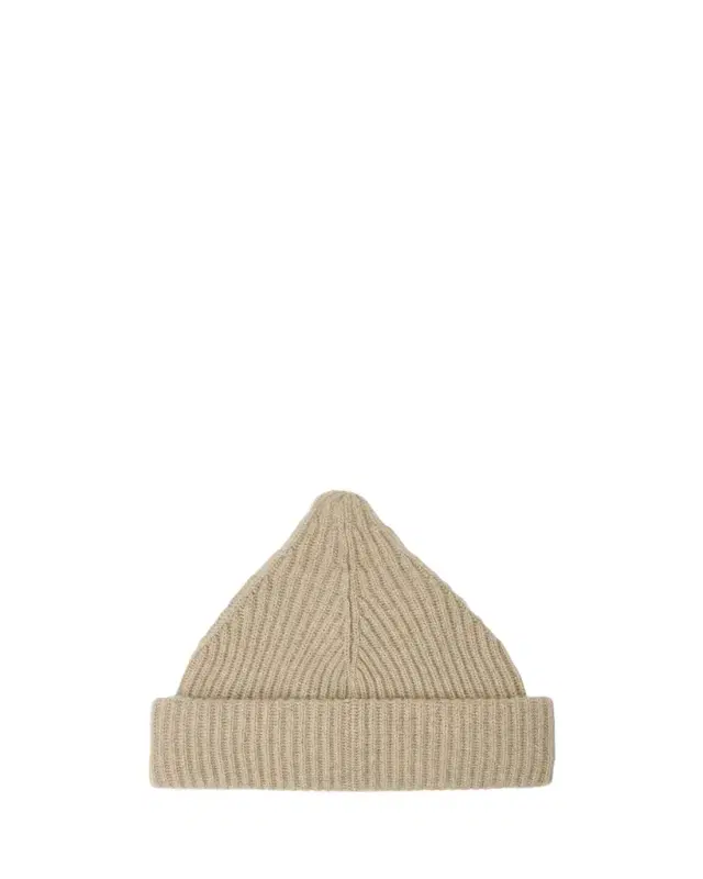 Juniper Ribbed Cashmere Beanie