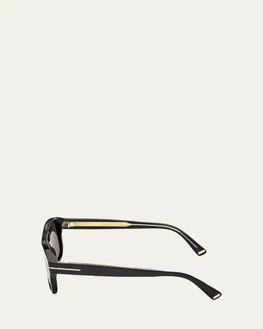 TOM FORD Tom Ford Icon Navigator Sunglasses | Thumbnail 3 TOM FORD Tom Ford Icon Navigator Sunglasses | Thumbnail 3