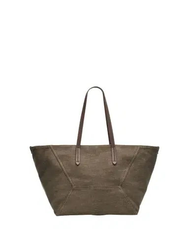 Brunello Cucinelli No-Fade Denim Tote Bag | Thumbnail 1