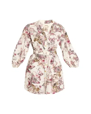 L'Agence Kiersten Belted Mini Shirtdress | Thumbnail 1 L'Agence Kiersten Belted Mini Shirtdress | Thumbnail 1