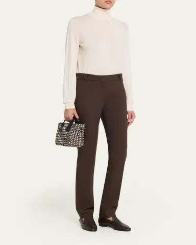 Moncler Caradoc Micro Raffia Crochet Tote Bag | Thumbnail 5 Moncler Caradoc Micro Raffia Crochet Tote Bag | Thumbnail 5