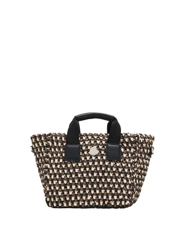 Caradoc Micro Raffia Crochet Tote Bag