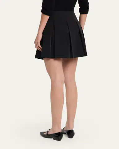 L'Agence Tania Pleated Mini Skirt | Thumbnail 3 L'Agence Tania Pleated Mini Skirt | Thumbnail 3