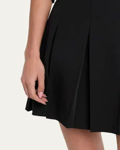 L'Agence Tania Pleated Mini Skirt | Thumbnail 5 L'Agence Tania Pleated Mini Skirt | Thumbnail 5