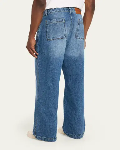 OFFICINE GÉNÉRALE Denim Straight-Leg Jeans | Thumbnail 3
