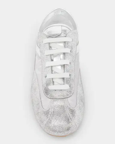 Alexander McQueen Boxe Low-Top Leather Sneakers | Thumbnail 3