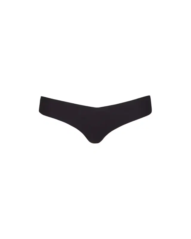Low-Rise Cotton Thong