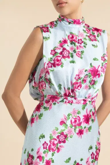 Saloni Fleur Dress | Thumbnail 3