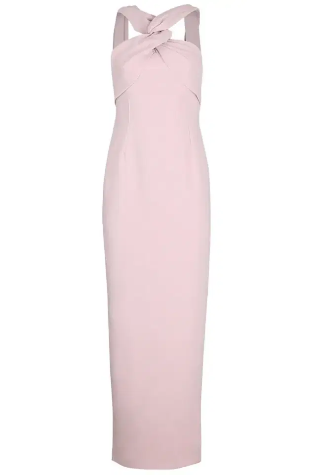 Solace London Rona Cape Dress - Petal Pink