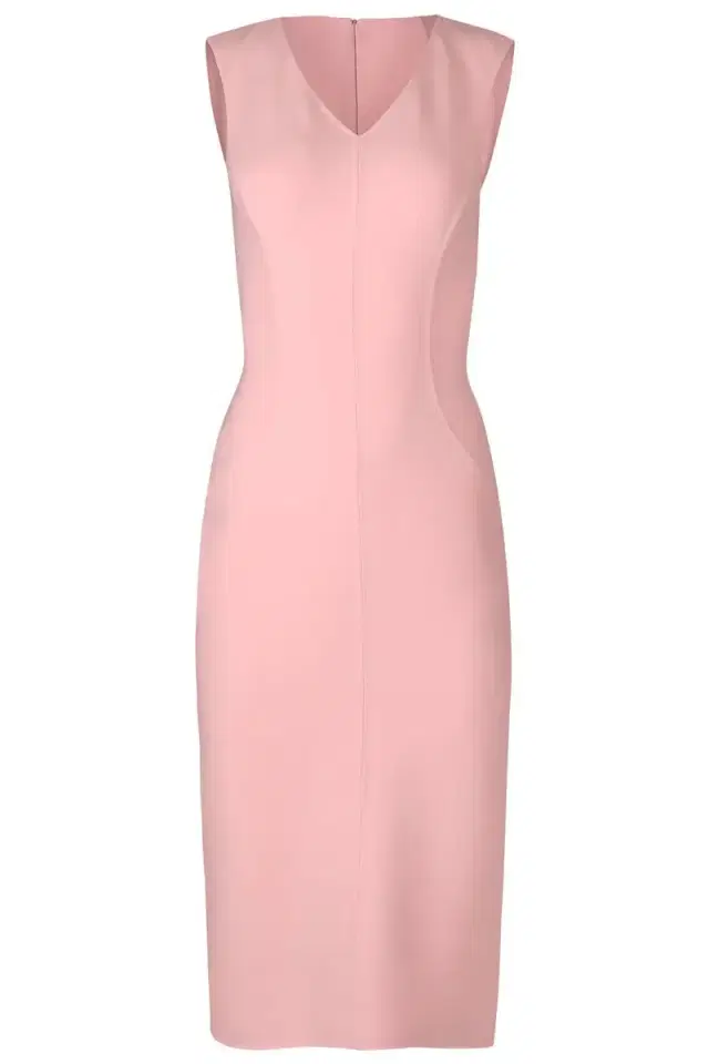 Michael Kors Collection V Neck Sheath