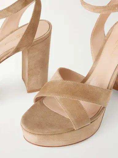 Gianvito Rossi Sabrina 70 Suede Sandals | Thumbnail 5 Gianvito Rossi Sabrina 70 Suede Sandals | Thumbnail 5