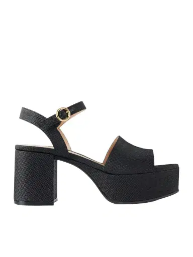 Gianvito Rossi Carol 35 Raffia Platform Sandals | Thumbnail 1