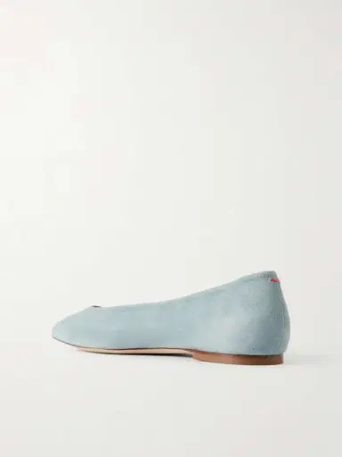 aeyde Ellie Suede Ballet Flats | Thumbnail 3