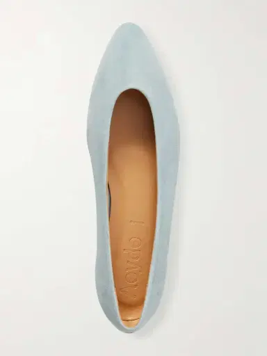 aeyde Ellie Suede Ballet Flats | Thumbnail 6
