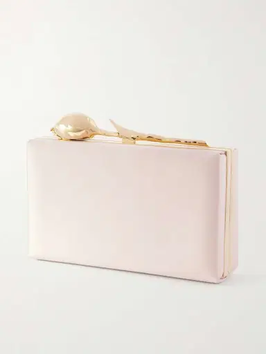 Erdem Bloom Crystal-embellished Satin Clutch | Thumbnail 4 Erdem Bloom Crystal-embellished Satin Clutch | Thumbnail 4