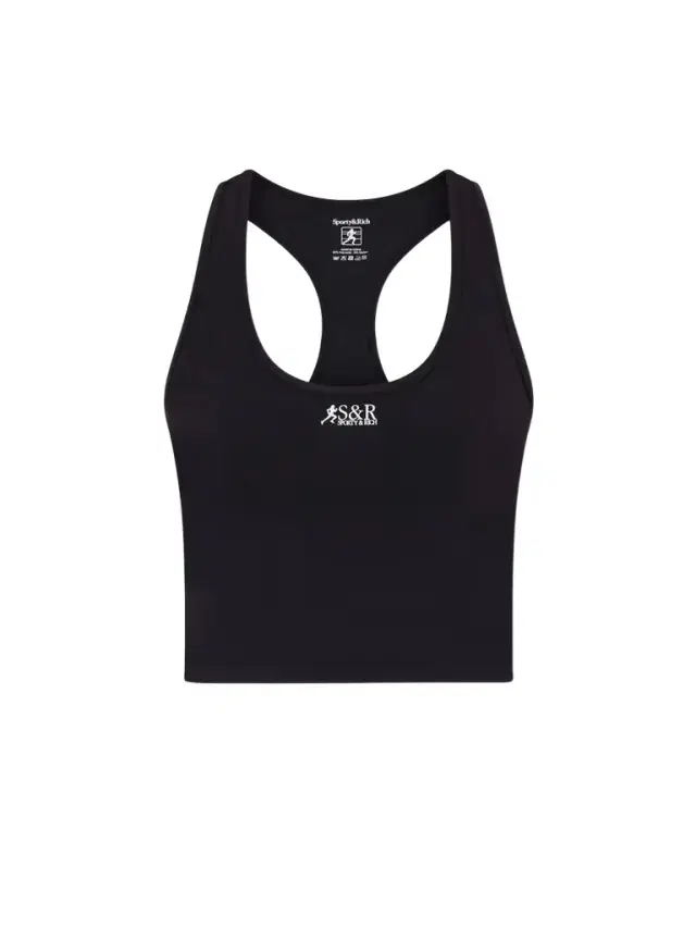 Sporty & Rich Runner Sports Tech-jersey Cropped Tank Top