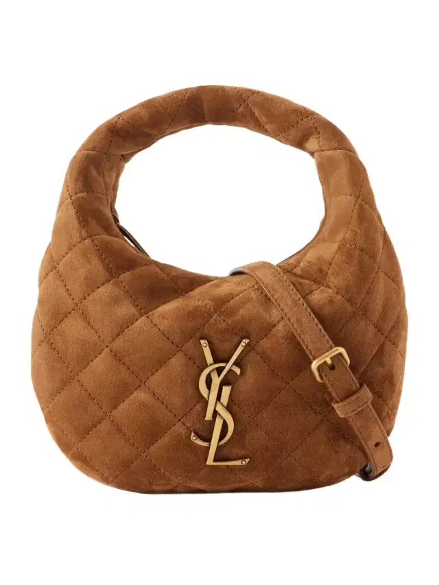 Icarino Mini Matelassé Suede Shoulder Bag