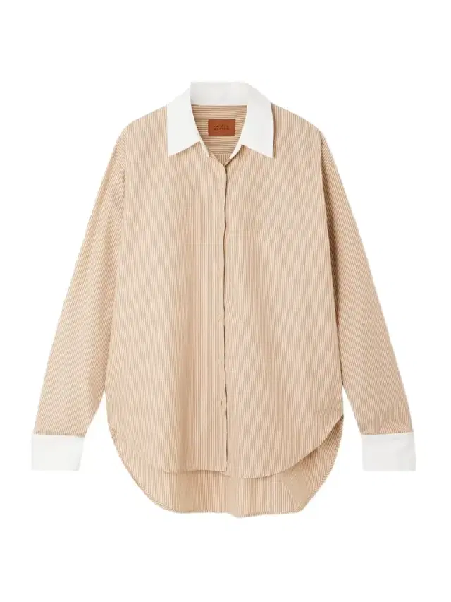 The Tipped Weekend Striped Supima Cotton-poplin Shirt