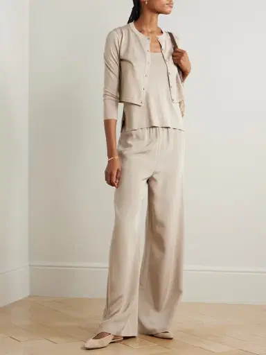 Max Mara Silk And Cashmere-blend Vest | Thumbnail 2 Max Mara Silk And Cashmere-blend Vest | Thumbnail 2