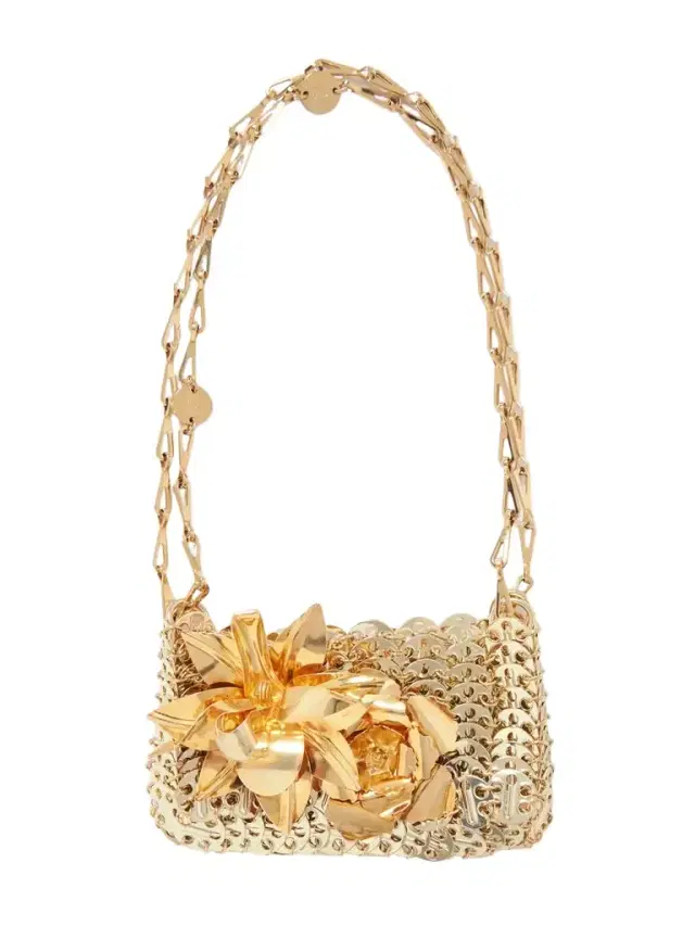 Embellished Chainmail Shoulder Bag