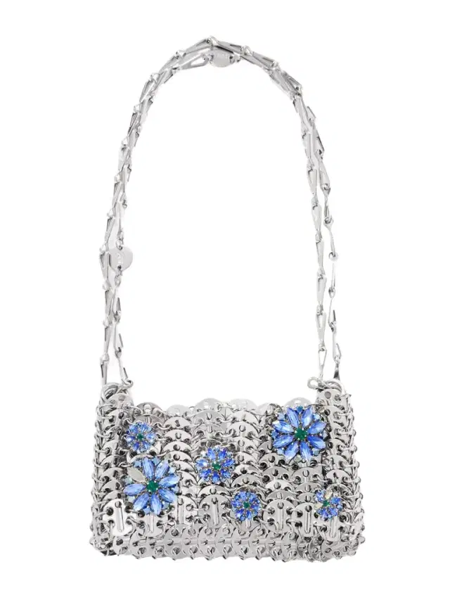 Embellished Chainmail Shoulder Bag