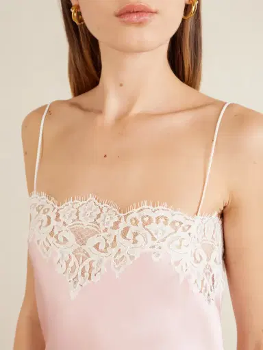 Stella McCartney Lace-trimmed Satin Camisole | Thumbnail 5 Stella McCartney Lace-trimmed Satin Camisole | Thumbnail 5