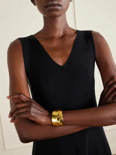Arch4 Cotton, Silk And Cashmere Mini Dress | Thumbnail 4