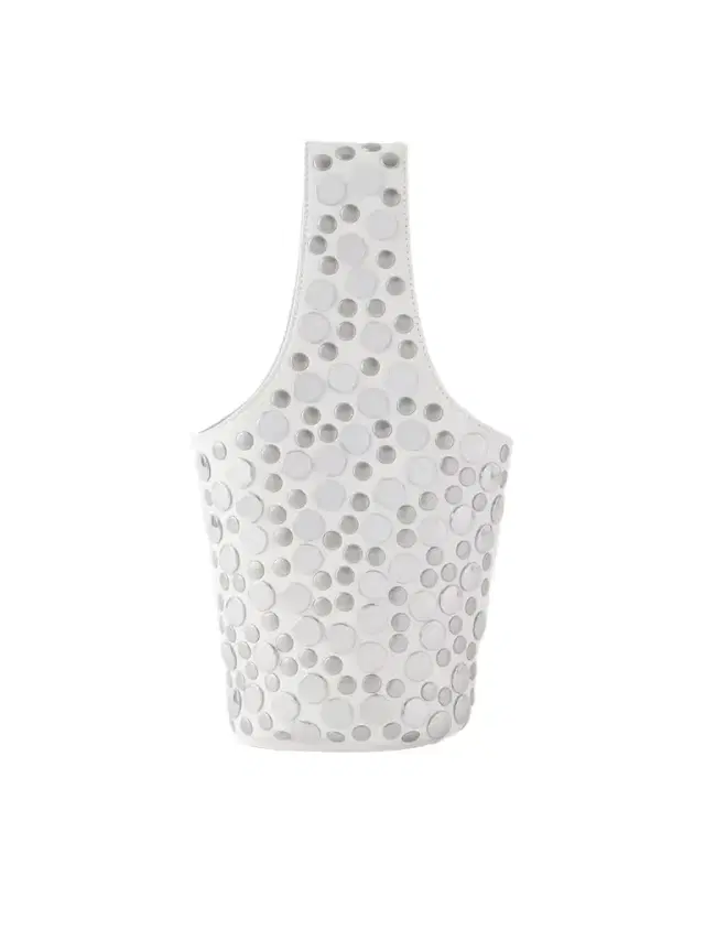Livia Small Studded Leather Tote