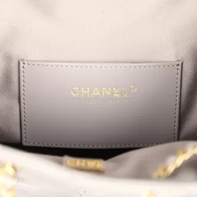 Chanel Chanel Medium 25 Hobo Bag Dark Grey Caviar Antique Gold Hardware | Thumbnail 10 Chanel Chanel Medium 25 Hobo Bag Dark Grey Caviar Antique Gold Hardware | Thumbnail 10
