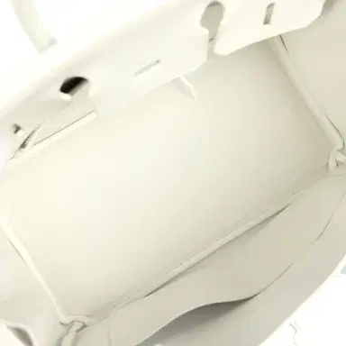 HERMÈS Hermes Birkin 25 New White Swift Palladium Hardware | Thumbnail 8 HERMÈS Hermes Birkin 25 New White Swift Palladium Hardware | Thumbnail 8