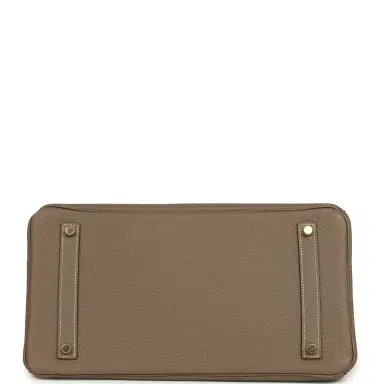 HERMÈS Hermes Birkin 35 Etoupe Togo Gold Hardware | Thumbnail 6 HERMÈS Hermes Birkin 35 Etoupe Togo Gold Hardware | Thumbnail 6