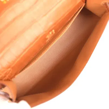 HERMÈS Hermes Kelly Pochette Gold Matte Alligator Gold Hardware | Thumbnail 8 HERMÈS Hermes Kelly Pochette Gold Matte Alligator Gold Hardware | Thumbnail 8