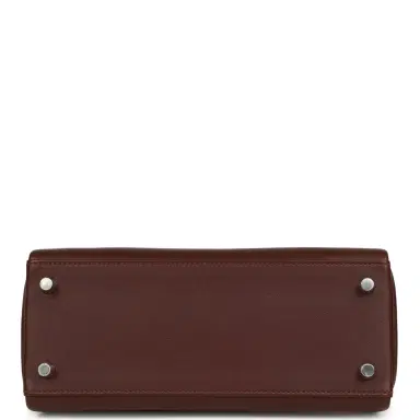 HERMÈS Hermes Kelly Retourne 25 Terre Cheri Palladium Hardware | Thumbnail 6