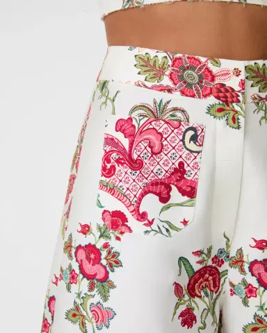 Emporio Sirenuse Adele Trousers in Chintz Print | Thumbnail 6 Emporio Sirenuse Adele Trousers in Chintz Print | Thumbnail 6