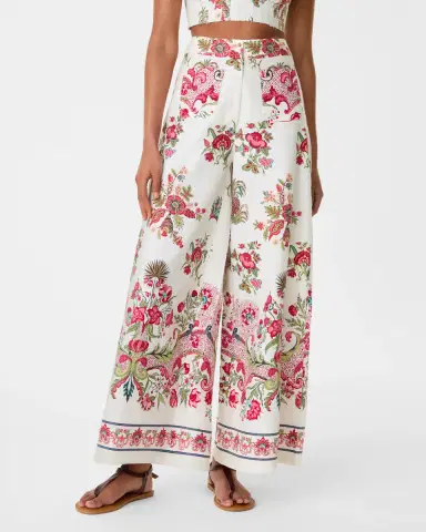 Emporio Sirenuse Adele Trousers in Chintz Print | Thumbnail 7 Emporio Sirenuse Adele Trousers in Chintz Print | Thumbnail 7