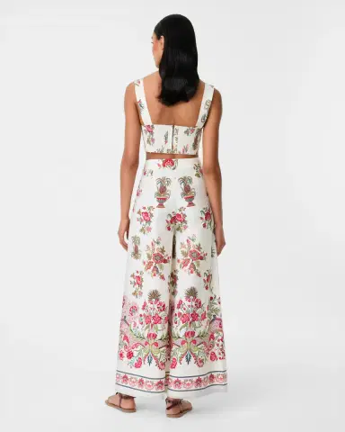 Emporio Sirenuse Adele Trousers in Chintz Print | Thumbnail 8 Emporio Sirenuse Adele Trousers in Chintz Print | Thumbnail 8