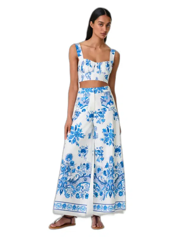 Adele Trousers in Chintz Print