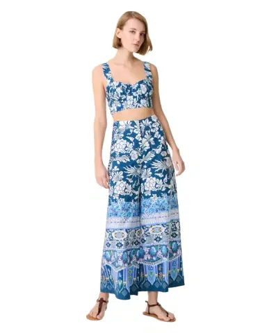 Emporio Sirenuse Adele Trousers in Eastern Dream Print | Thumbnail 1