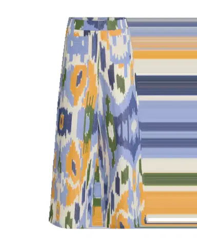 Emporio Sirenuse Adele Trousers in Watercolor Ikat | Thumbnail 5 Emporio Sirenuse Adele Trousers in Watercolor Ikat | Thumbnail 5
