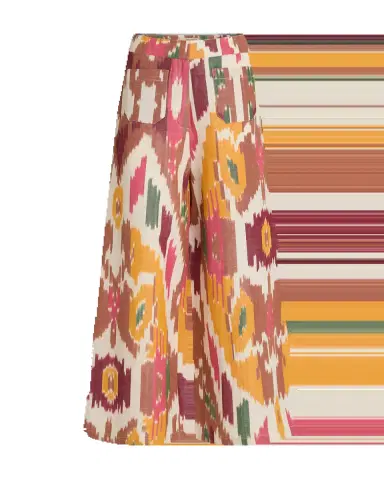 Emporio Sirenuse Adele Trousers in Watercolor Ikat | Thumbnail 9 Emporio Sirenuse Adele Trousers in Watercolor Ikat | Thumbnail 9