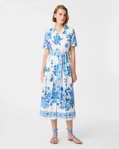Emporio Sirenuse Claudia Dress in Chintz Print | Thumbnail 7