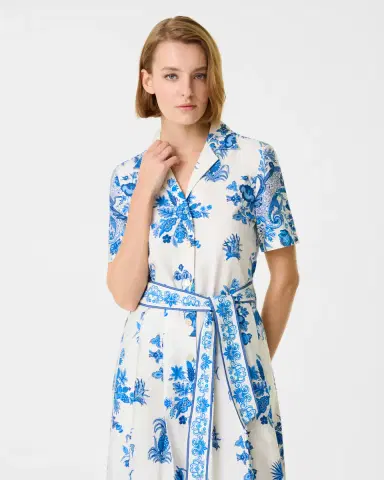 Emporio Sirenuse Claudia Dress in Chintz Print | Thumbnail 9