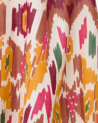 Emporio Sirenuse Clodette Dress in Watercolor Ikat | Thumbnail 5 Emporio Sirenuse Clodette Dress in Watercolor Ikat | Thumbnail 5