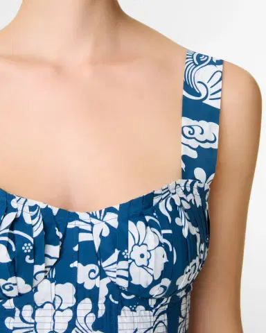 Emporio Sirenuse Dalia Top in Eastern Dream Print | Thumbnail 2 Emporio Sirenuse Dalia Top in Eastern Dream Print | Thumbnail 2
