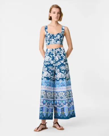 Emporio Sirenuse Dalia Top in Eastern Dream Print | Thumbnail 3 Emporio Sirenuse Dalia Top in Eastern Dream Print | Thumbnail 3
