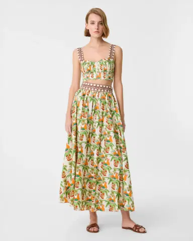 Emporio Sirenuse Dalia Top in Midsummer Print | Thumbnail 3 Emporio Sirenuse Dalia Top in Midsummer Print | Thumbnail 3